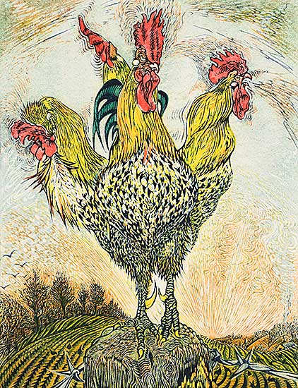 #1516 ~ Calver - Rooster  #27/50