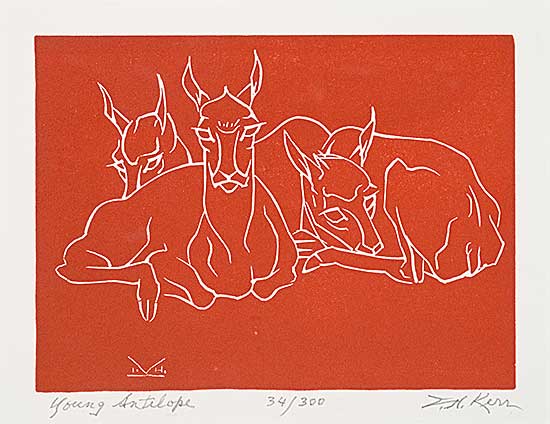 #1551 ~ Kerr - Young Antelope  #34/300