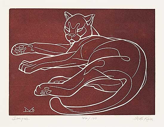 #1552 ~ Kerr - Cougar  #44/100