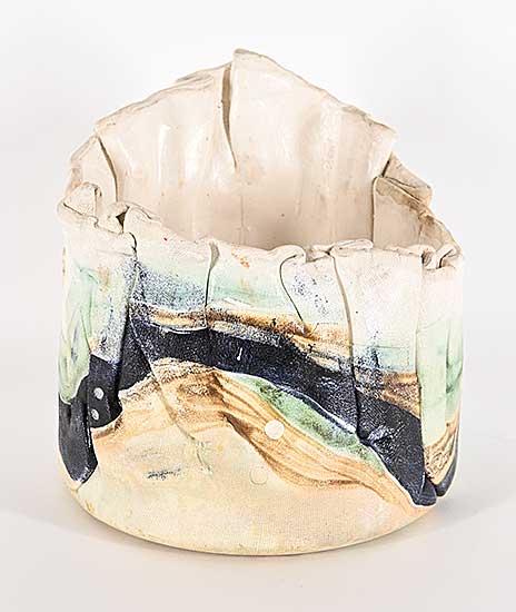 #1571 ~ Mihalcheon - Untitled - Folded Bowl