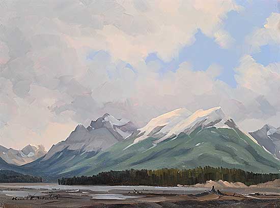 #1601 ~ Wood - Mt. Saskachewan