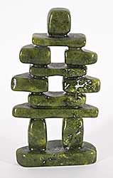 #1413 ~ School - Untitled - Tall Inukshuk