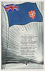 #1508 ~ Blackwood - Two Patriots With Flag and Ode  #15/50