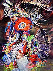 #1515 ~ Burrow - Kamloopa Dancer!