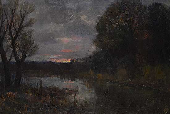 #301 ~ Hammond - Sunset on River