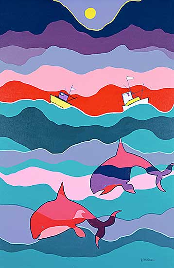 #308 ~ Harrison - Playing Whales