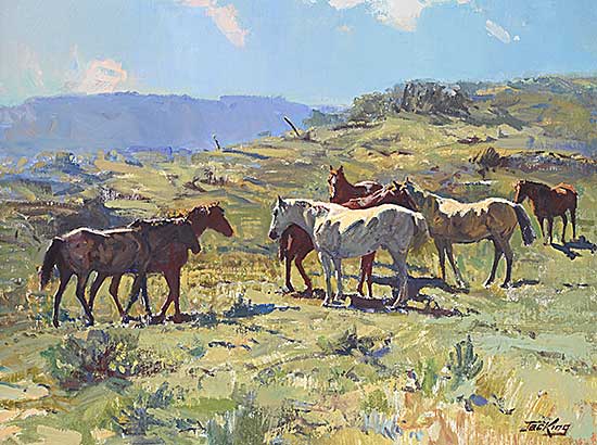 #335 ~ King - Untitled - Field of Seven