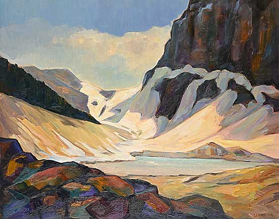 #360 ~ Lemaster - Cavell Glacier and Pond