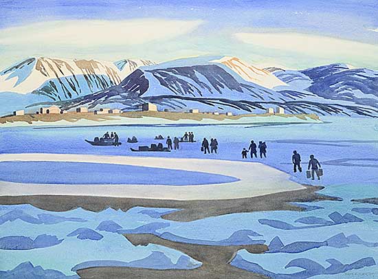 #411 ~ McCarthy - Loaded for Camp, Broughton Island