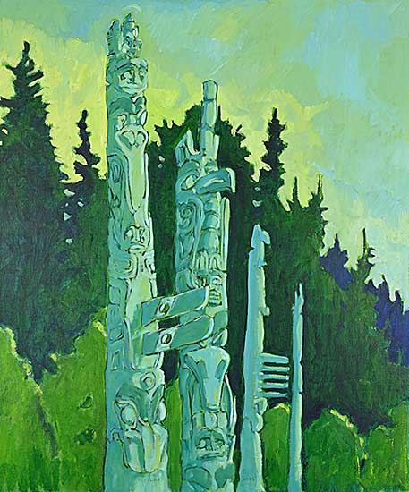 #412 ~ McInnis - Untitled - Standing Tall