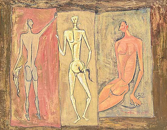 #501 ~ Robinson - Untitled - Fish, Snake and Lizard