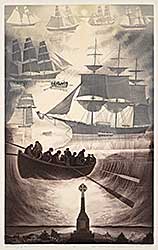 #125 ~ Blackwood - Landing of the Irish at Grosselle  #20/50