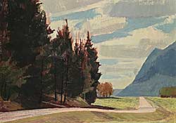 #205 ~ Collier - Meadow on the Kananaskis Road, Alberta, North of Cat Creek