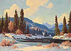 #259 ~ Gissing - Winter Near Morley