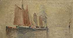 #302 ~ Hammond - Fishing Boats, Bay of Fundy