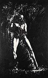 #408 ~ Malinsky - Untitled - Figure in Mask