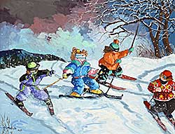 #438 ~ Paquin - Une autre annee de ski