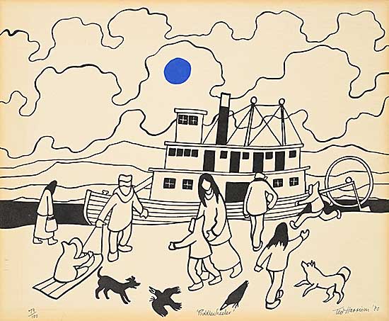 #2116 ~ Harrison - Paddlewheeler  #79/100