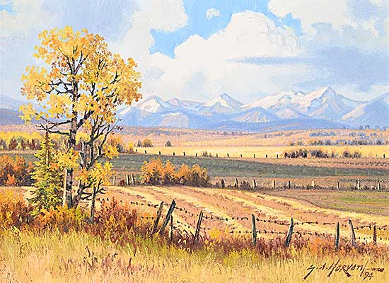 #2136 ~ Horvath - Harvest Fields