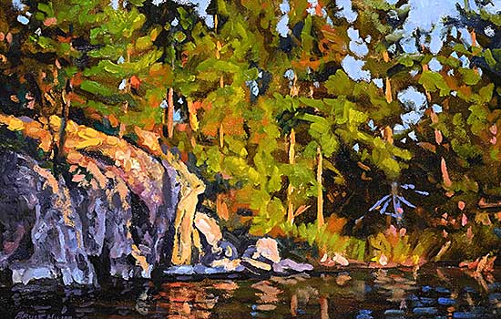 #2233 ~ Miller - Untitled - Verdant Shore