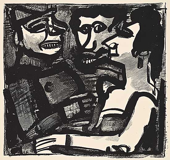#2323 ~ Rouault - The Conversation