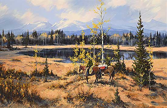 #2400 ~ Wood - September Days [Bar Cee Ranch, Cochrane]