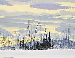 #2042 ~ Campbell - Sunset, Northland, Whitehorse, Y.T.