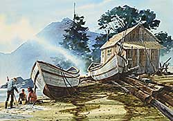 #2125 ~ Heine - Shell Beach [Van. Island B.C.]