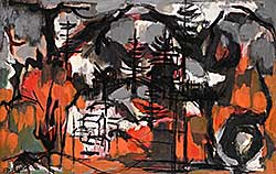 #2149 ~ Jensen - Untitled - Mount Assiniboine #53/100Treetop Map