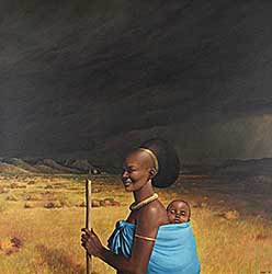 #2160 ~ Kew - Mother and Child