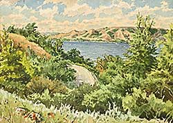 #2205 ~ Luthi - Summer at Echo Lake just West of Fish Hatchery