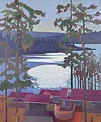 #2262 ~ O'Connor - Long Harbour From the Painter's Scott Point Home