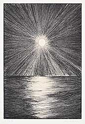 #2270 ~ Olson - Untitled - The Moon and the Sea  #7/20