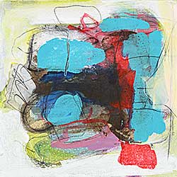 #2284 ~ Peck-Whyte - Abstract Fabric 3