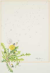 #2390 ~ Ward-Harris - Untitled - Dandelions