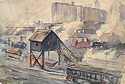 #2393 ~ Weisman - Untitled - Mine Head