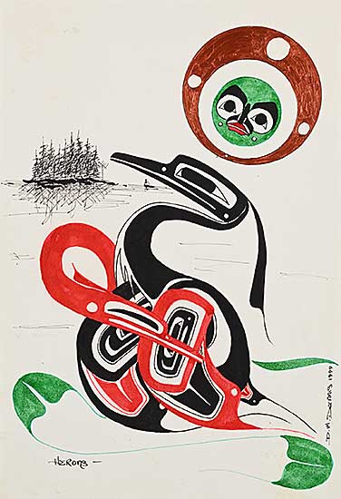 #1061 ~ Dennis - Herons