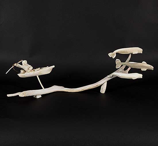 #1118 ~ Kadloo - Untitled - Hunting Beluga Whales