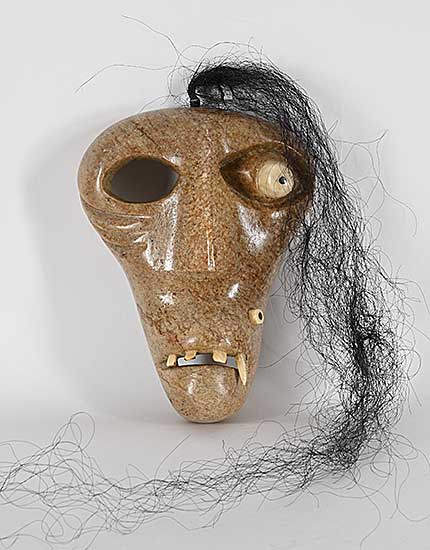 #1150 ~ Kuptana - Untitled - Human and Spirit Mask