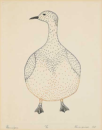 #1243 ~ Pootoogook - Ptarmigan  #21/50