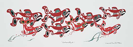 #1248 ~ Preston - Salmon People  #72/200