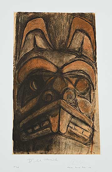 #1264 ~ Reid - Haida Beaver Pole  #24/45