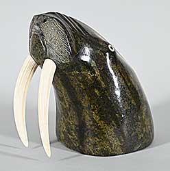 #1099 ~ Ipeelie - Untitled - Surfacing Walrus
