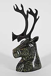 #1183 ~ Moss-Davies - Untitled - Caribou Bust