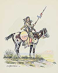 #1363 ~ Tailfeathers - Untitled - Lone Rider