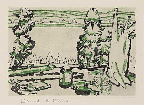 #215 ~ Milne - Painting Place [State IV]