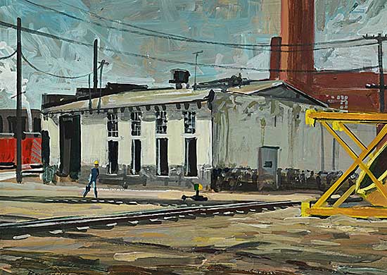#2059 ~ Brownridge - Stationary Boiler Building, Calgary, Alyth Yards