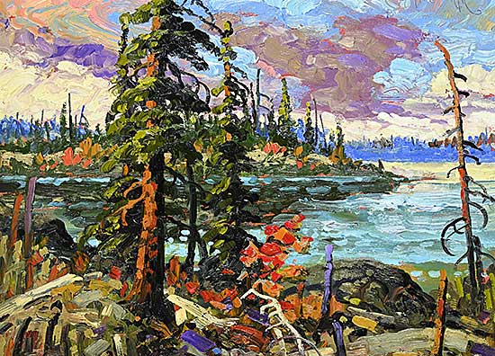 #2074 ~ Charlesworth - Late Summer, Along the Ingraham Trail