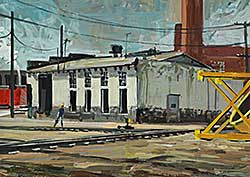 #2059 ~ Brownridge - Stationary Boiler Building, Calgary, Alyth Yards