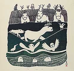 #1140 ~ Ashoona - Animals I Know  #30/50